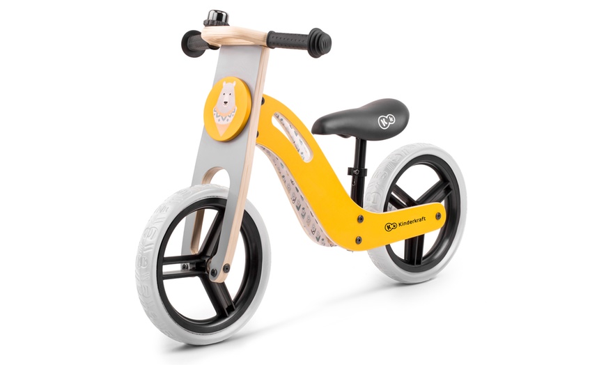 Image 3: Uniq Wooden Balance Bike