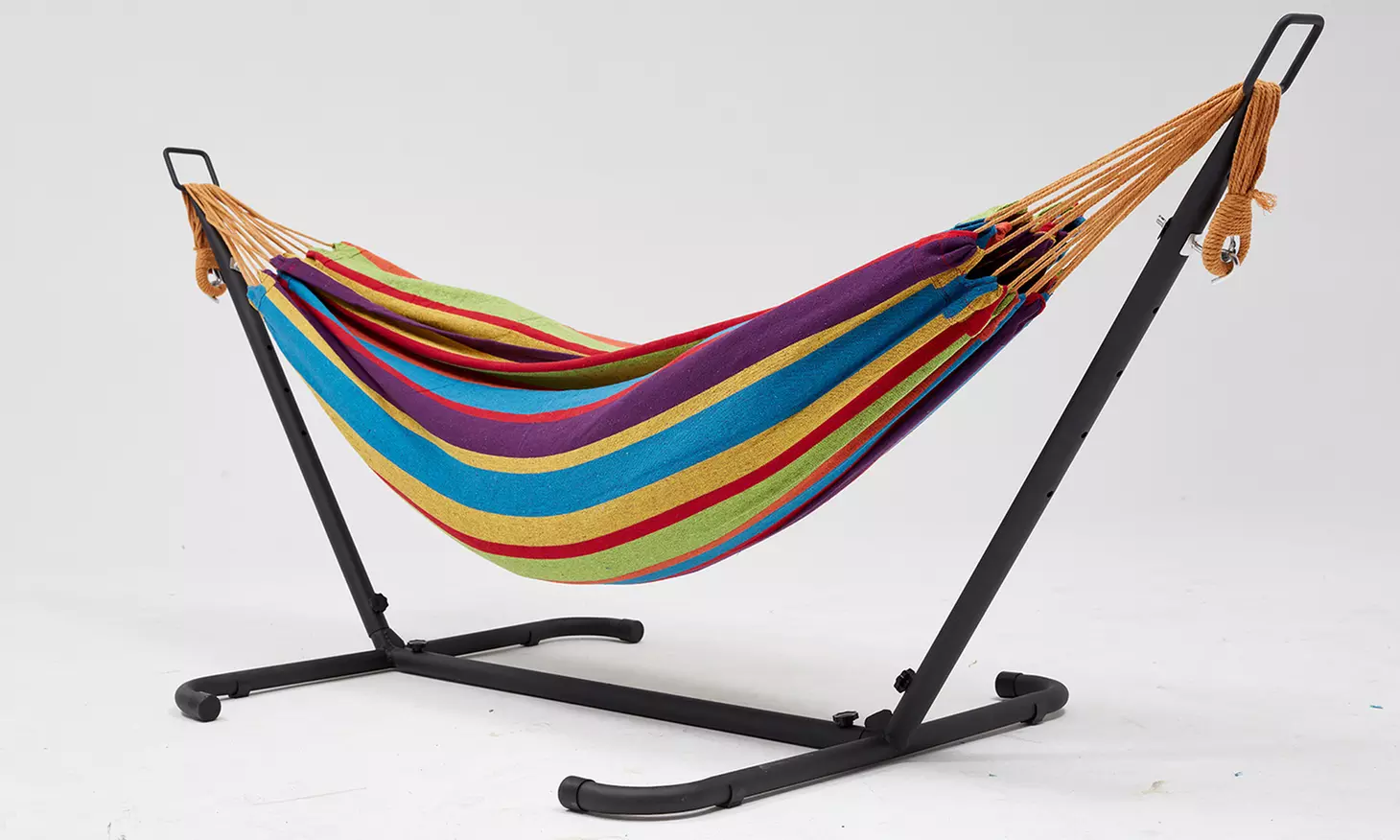 Hamac en toile Kocoon avec support "Saguedo"