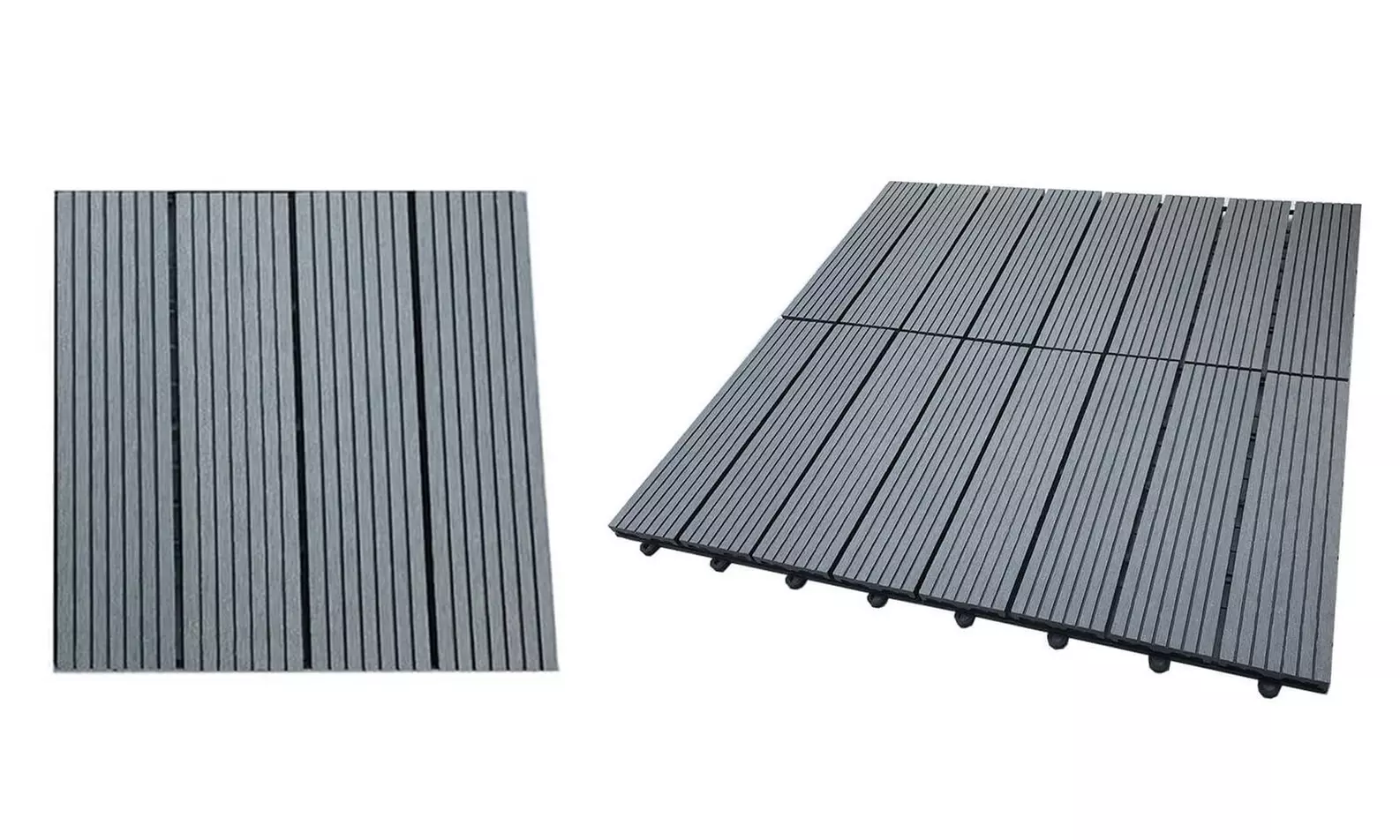 Home Deluxe WPC-Holzfliesen