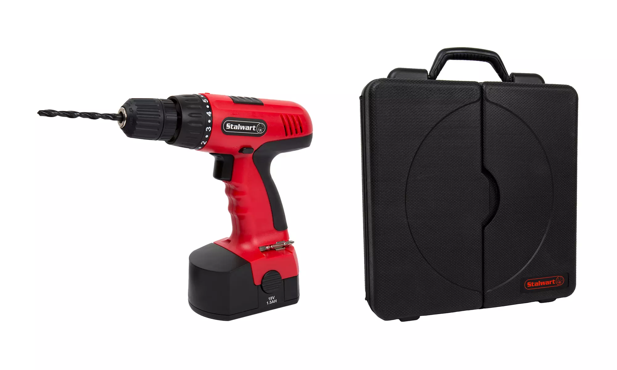 Stalwart 18V Cordless Drill Set (89-Piece) - Second Medium