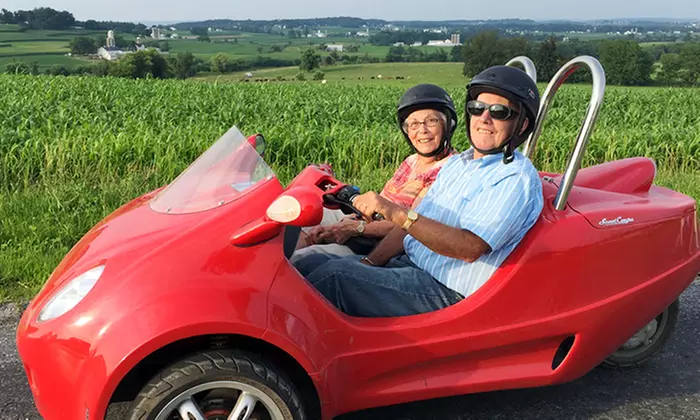 Single-Seat Scooter or Scoot Coupe Tour from Strasburg Scooters (Up to 16% Off). Three Options Available. - Primary Image