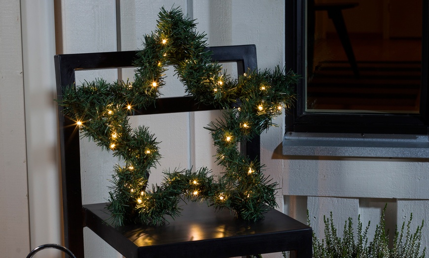 Image 3: Étoile de sapin de Noël avec LED