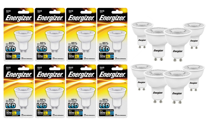 Image 4: Energizer LED GU10 Light Bulbs