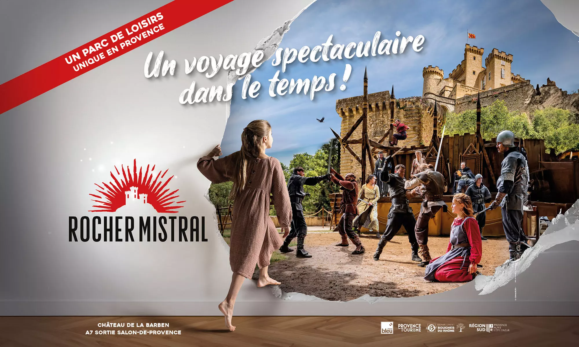 Billet liberté jour adulte ou enfant avec spectacles et animations au Rocher Mistral (jusqu'à 18% de réduction) - Primary Image