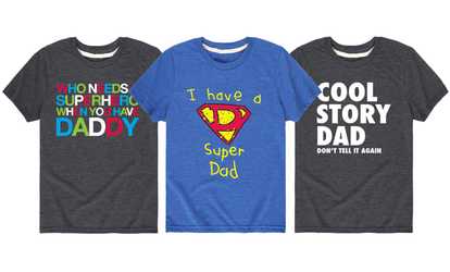 image for Kids Father's Day Tees