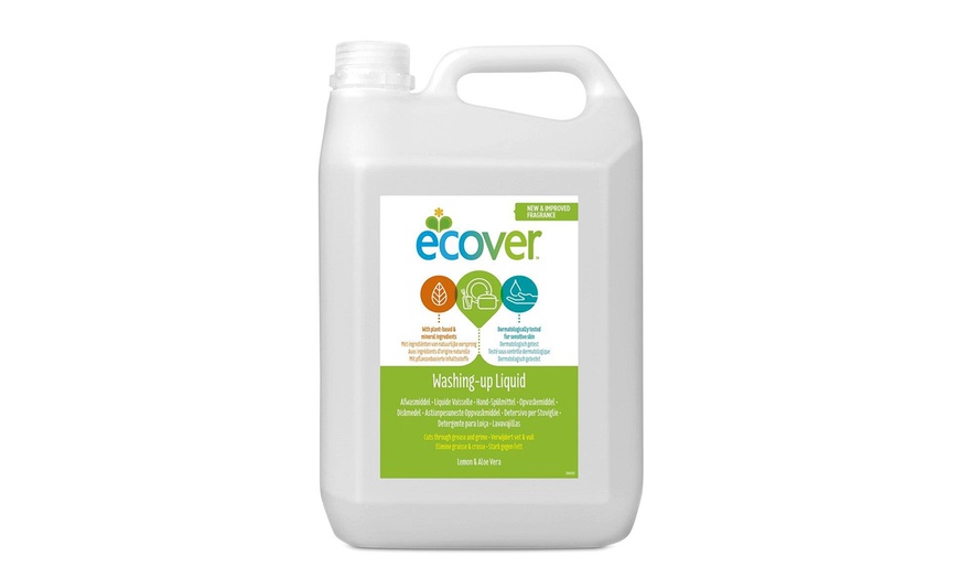 Image 2: Ecover 5L Lemon-Aloe Washing Up Liquid
