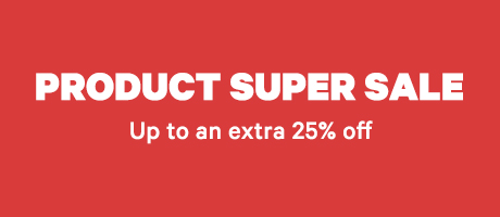 Use code SUPERSALE to score up to 25% off selected deals!