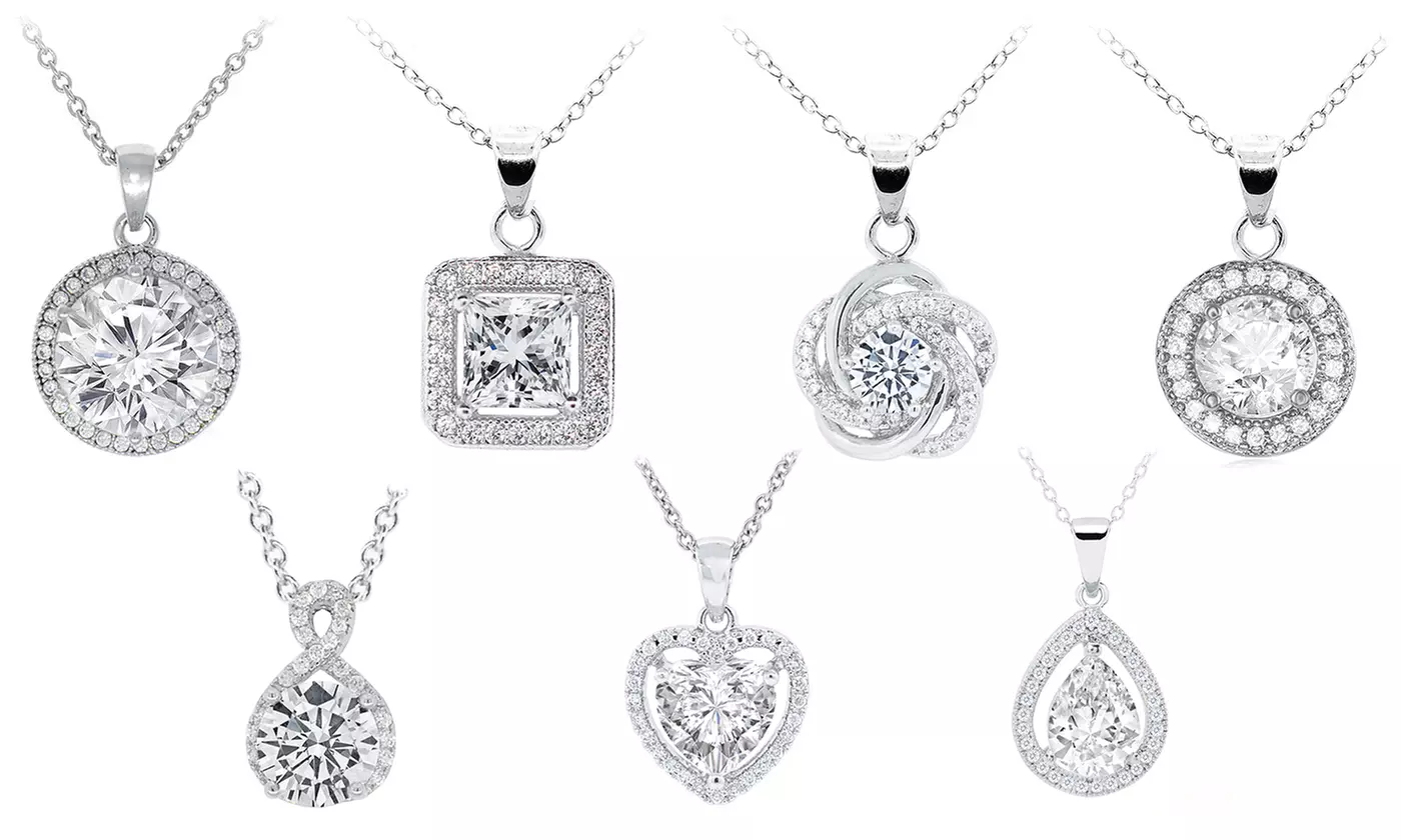 Pendant Necklace Collection made with Swarovski Elements by Elements Of Love - Primary Image