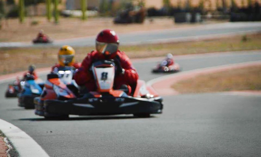 Image 2: Outdoor Karting Experience