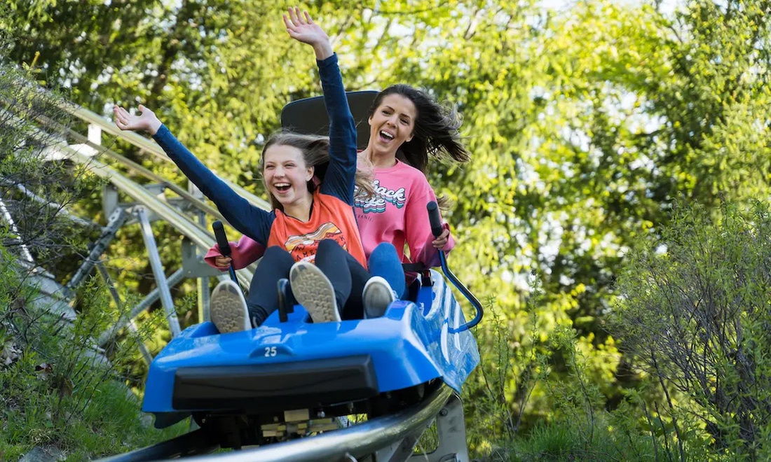 Navigate Twists, Turns & Drops on Camelback Mountain Coaster!