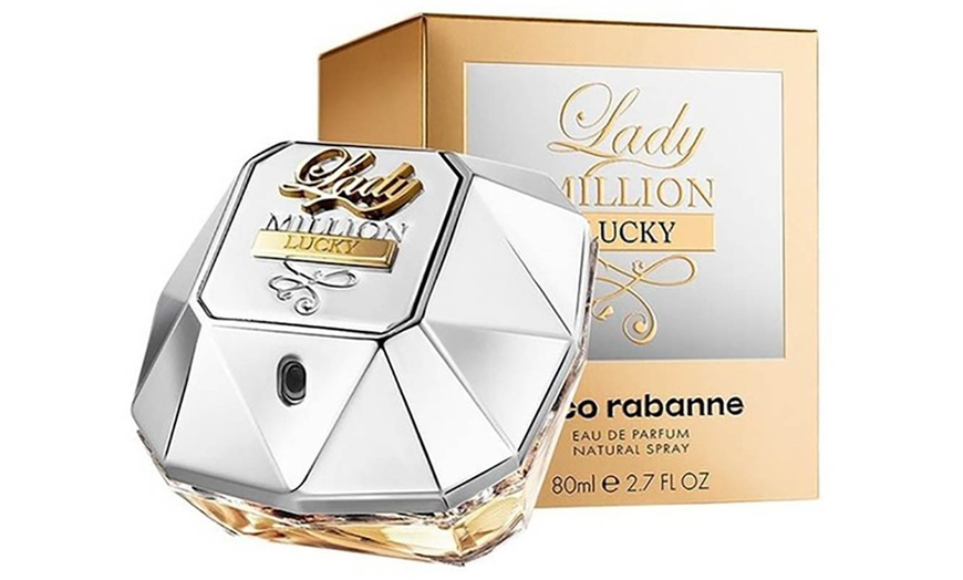 Image 3: Paco Rabanne Lady Million Lucky 80ml EDP or 1 Million 50ml Spray