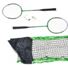 Image 3: Set de badminton avec filet, raquettes et volants