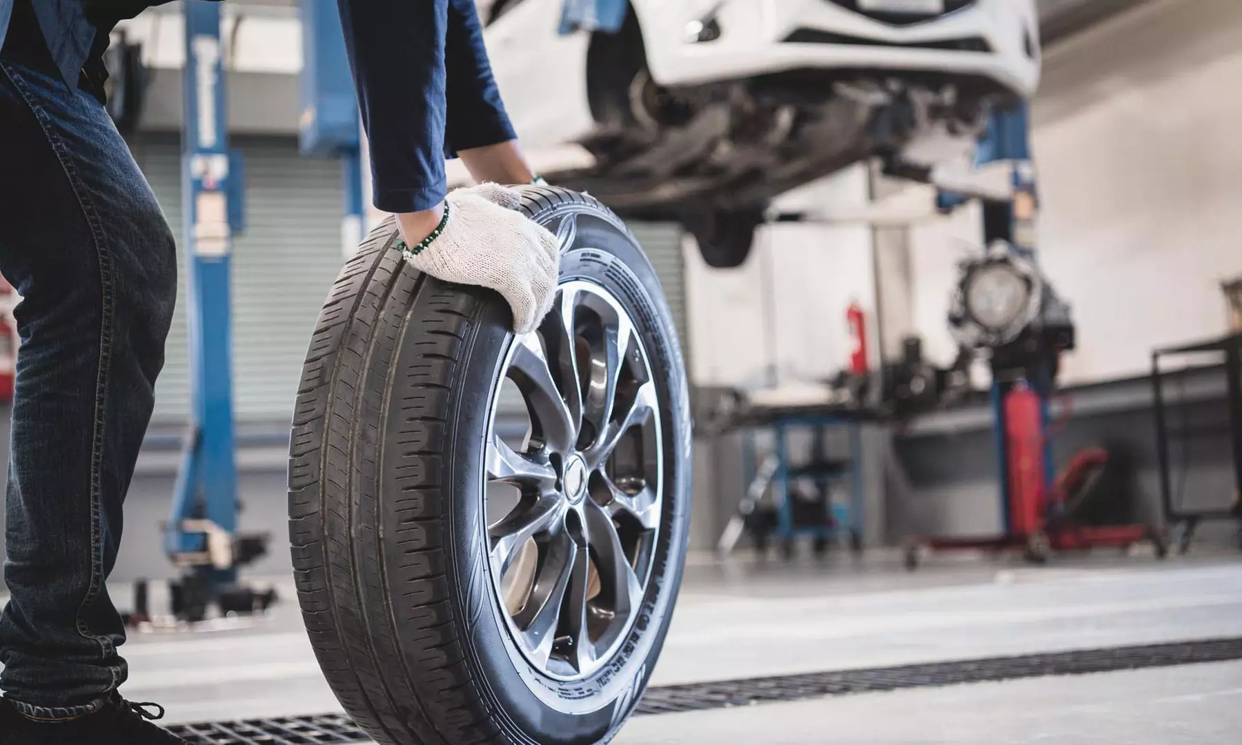 Reifenwechsel für 1 Fahrzeug und umfangreicher Sicherheitscheck