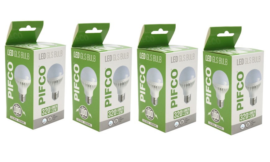 Image 1: Pifco Four-Pack of LED Golf Bulbs