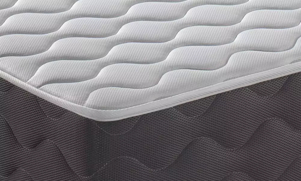 Materasso in Memory e Water Foam ad 11 zone con fodera in tessuto Silver, disponibile in varie dimensioni - Image 3