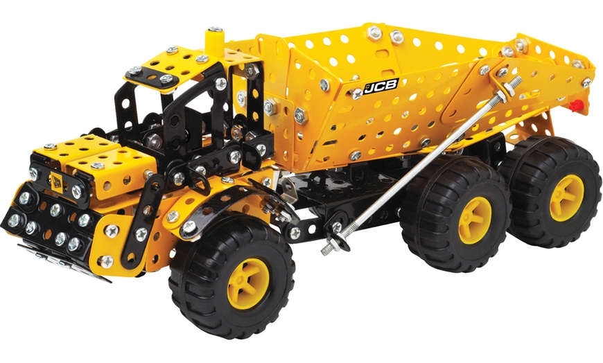 Image 4: JCB Construction Toy Set