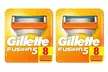 8, 16 oder 24 Gillette Fusion Rasierklingen - Second Medium