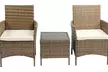 Three-Piece Rattan-Effect Furniture Set - Image 5