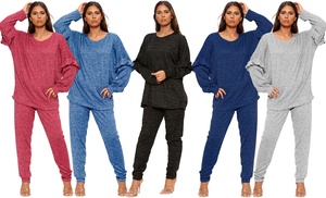 Italian Frill Detail Loungewear Set