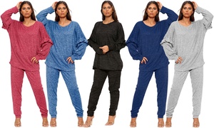 Italian Frill Detail Loungewear Set