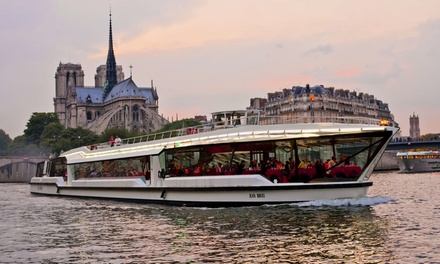 Pour 1 personne : déjeuner croisière sur la seine