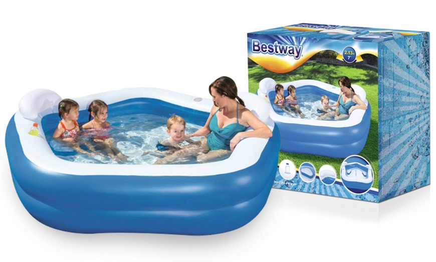 Image 1: Bestway Swimming Pool