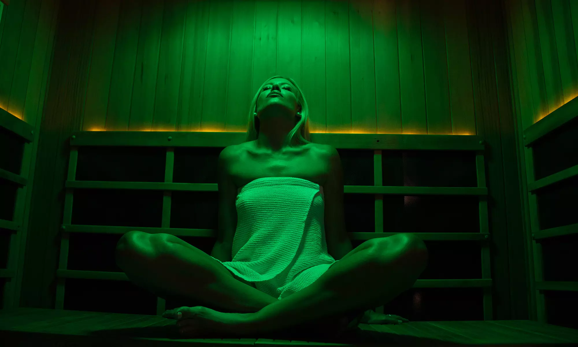 Four Infrared Sauna Sessions or Month of Unlimited Sauna Sessions at Perspire Sauna Studio (Up to 65% Off) - Primary Image