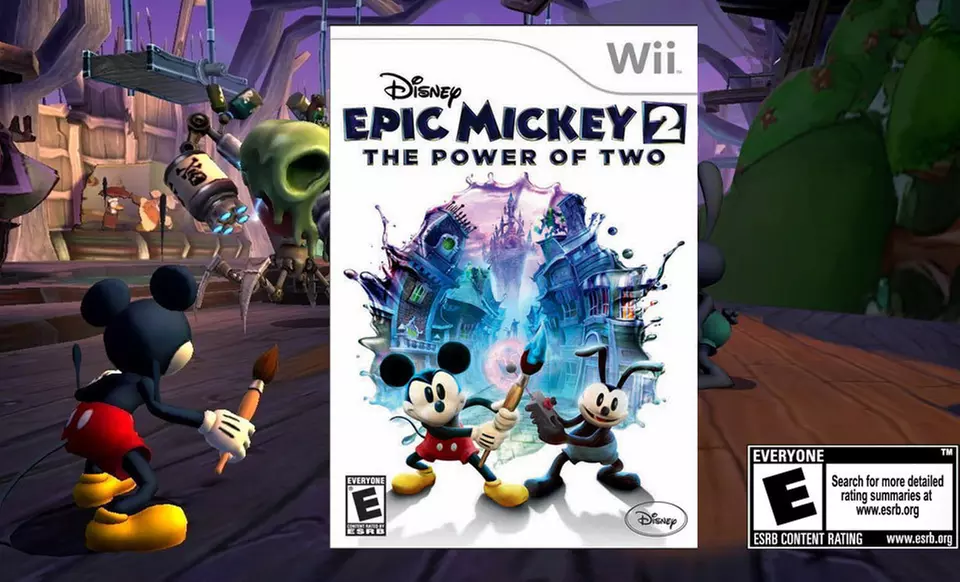 $11.99 for Disney Epic Mickey 2: The Power of Two for Nintendo Wii ($39.99 List Price). Free Returns. - Primary Image