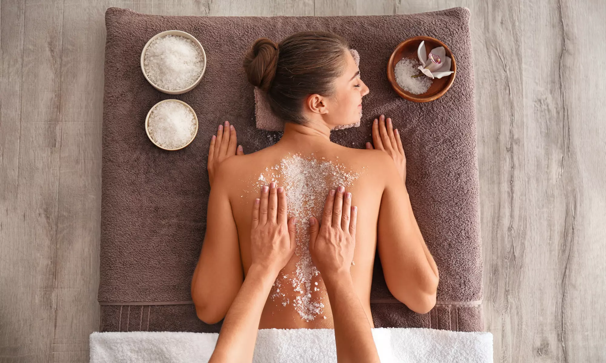 55% Off! Deep Cleansing Facial, Aromatherapy, Body Scrub & Wrap at Grace Aesthetics!  - Primary Image