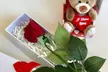 Roses: 1 Artificial $49 or Preseved + Teddy Bear $49, or Set of Artificial $109 or Fresh $119 at Luxe Floral Design Co. - Second Medium