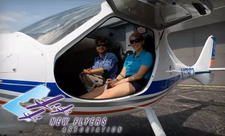 $49 for One Introductory Flight Lesson from the New Flyers Association ($99 Value) - Primary Image