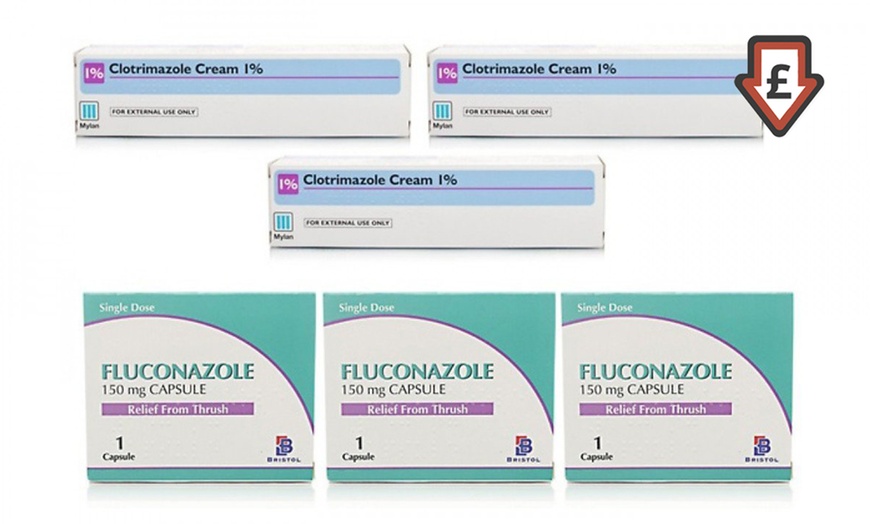 Image 1: Clotrimazole and Fluconazole