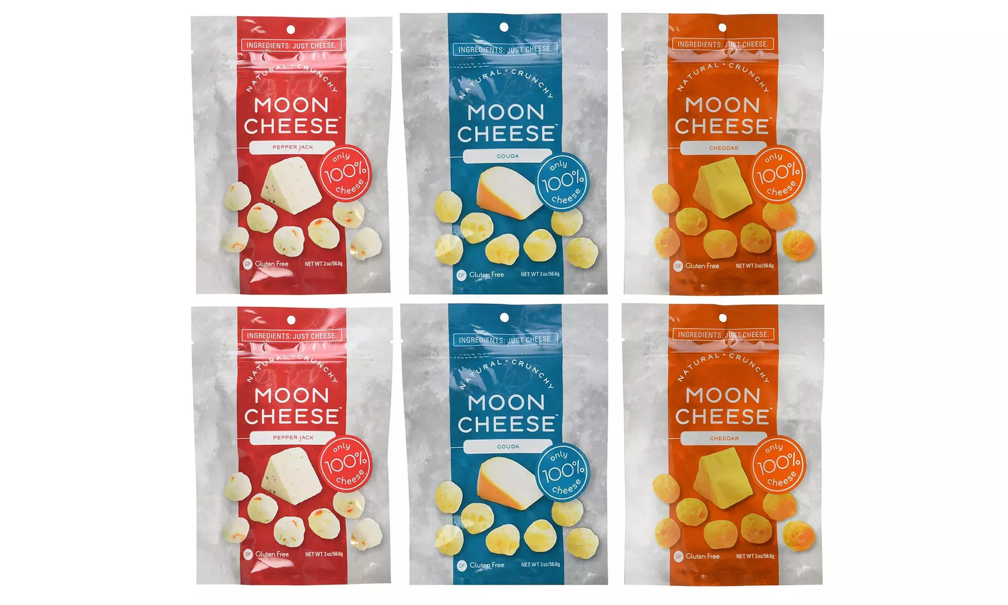 Moon Cheese Gluten-Free Snacks (3- or 6-Pack) - Second Medium