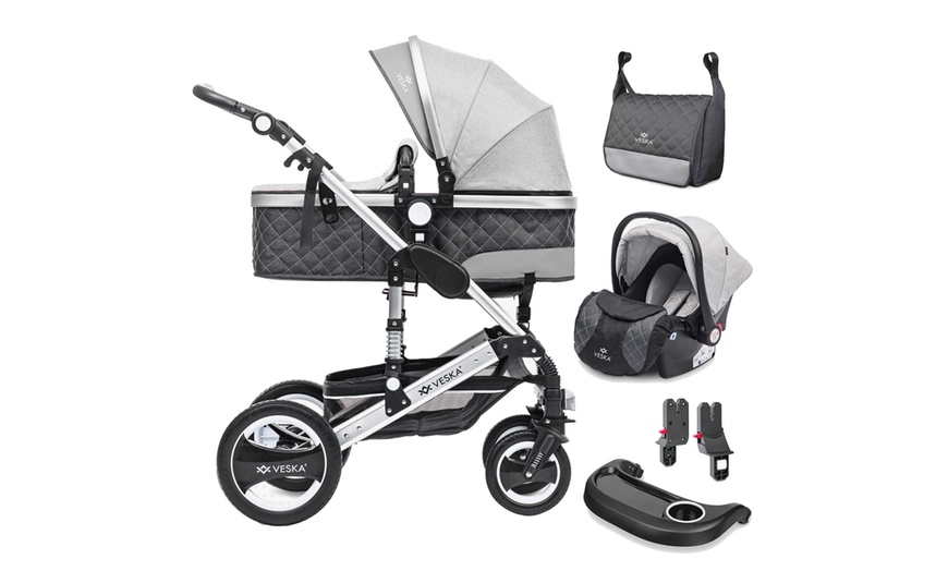 Image 5: Three in One Baby Stroller 