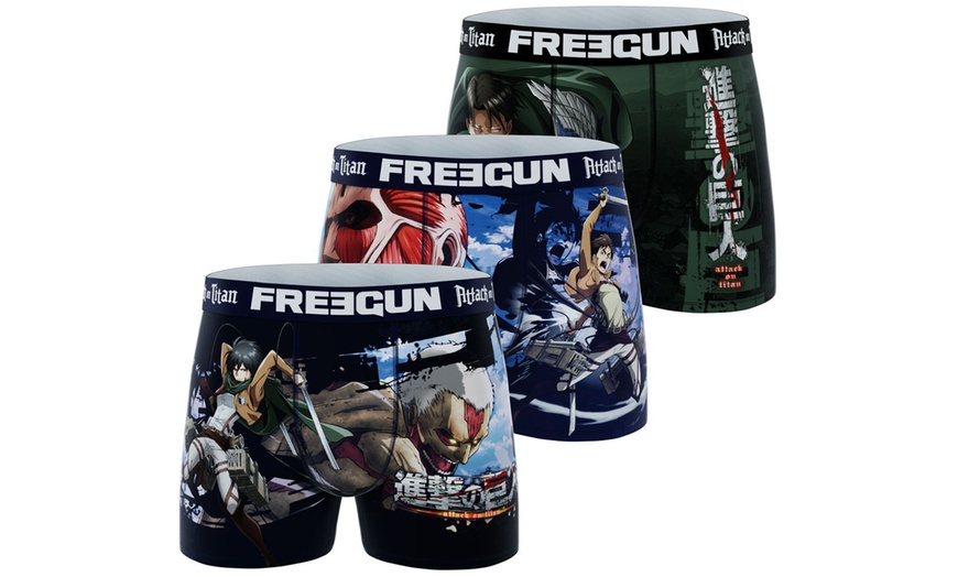 Image 3: Lot de 3, 4 ou 5 boxers Freegun 