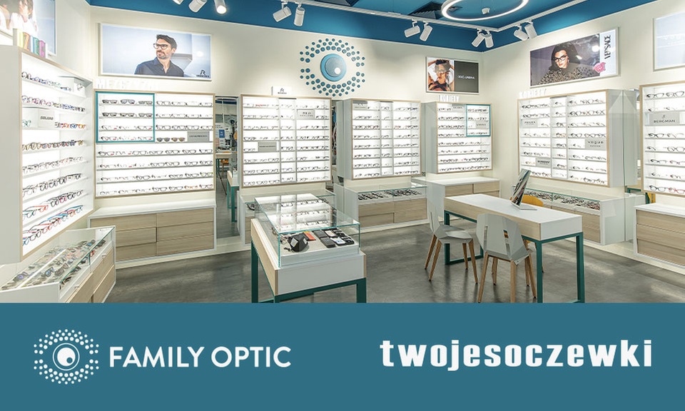 Badanie wzroku w salonie optycznym z doborem soczewek kontaktowych