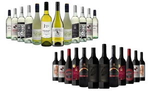 12 Bottles of Magical Winter Red or White Mixed Wine