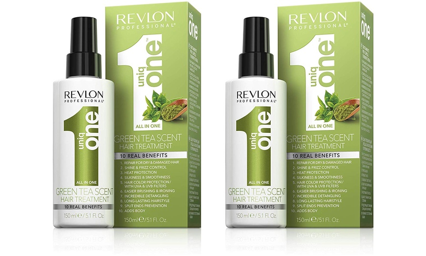 Image 14: 1, 2 of 3 Revlon leave-in haarbehandelingssprays