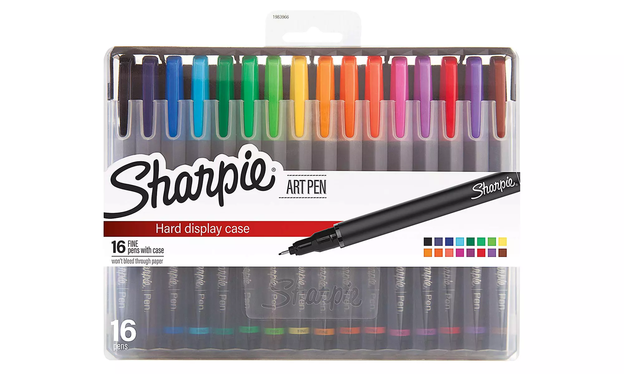 Sharpie Fine-Point Felt-Tip Stick Art Pens (16-Count) - Primary Image