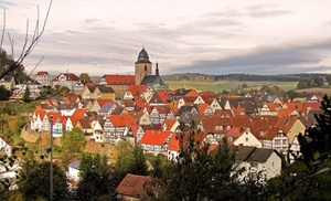 Naumburg: eenpersoonskamer of tweepersoonskamer incl. ontbijt