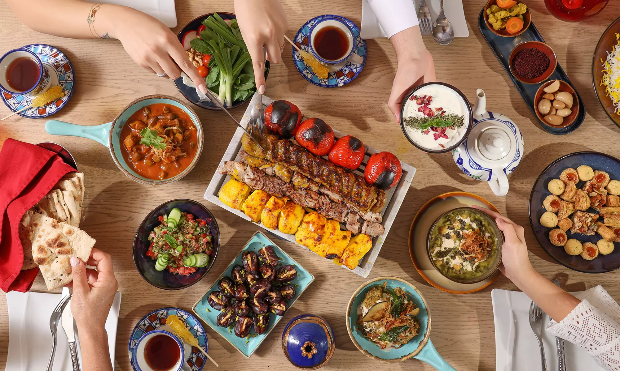 Festive Flavours of Persia at Anar Restaurant – Souk Madinat Jumeirah, Dubai (Up to 40%Off) - Primary Image