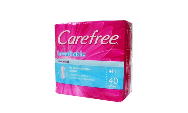 Buy $15.90 for a 6-Pack Carefree Panty Liner Set