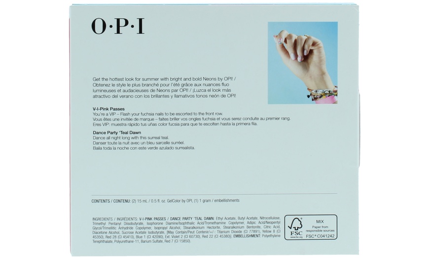 Image 5: OPI Neon Nail Polish Gift Set