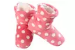 Style Clad Women's Printed Faux Shearling Boot Slippers  - Second Medium