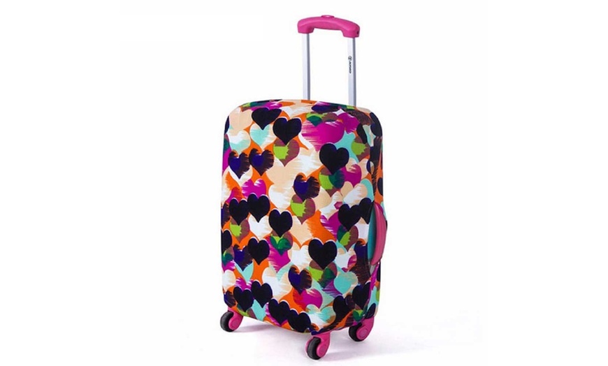 Image 2: Printed Luggage Covers