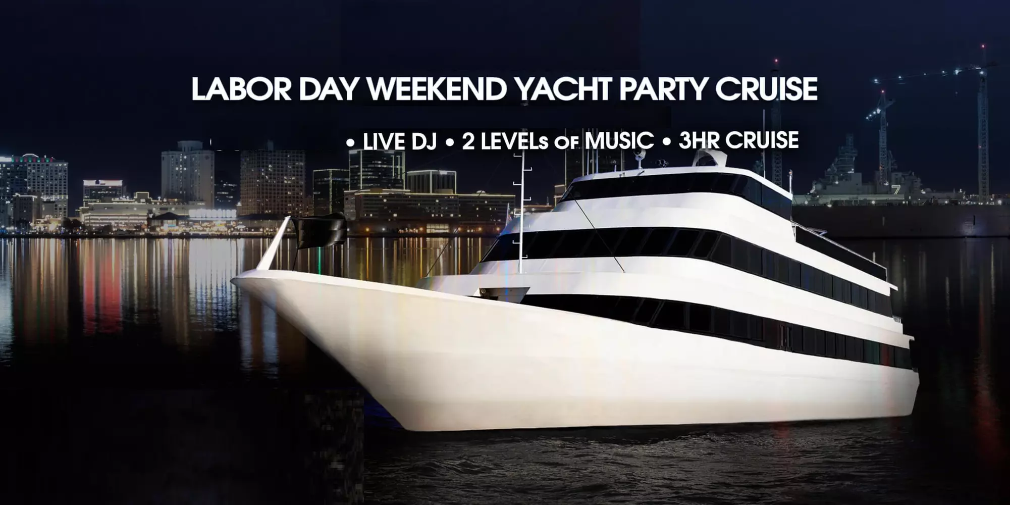 Labor Day Weekend Party Cruise on September 1st, 3rd or 4th at Brdl Llc (Up to 75% Off) - Primary Image