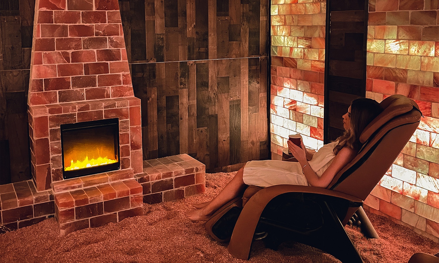 Relax at Sors Salt Room with Himalayan salt therapy (Up to 35% Off)