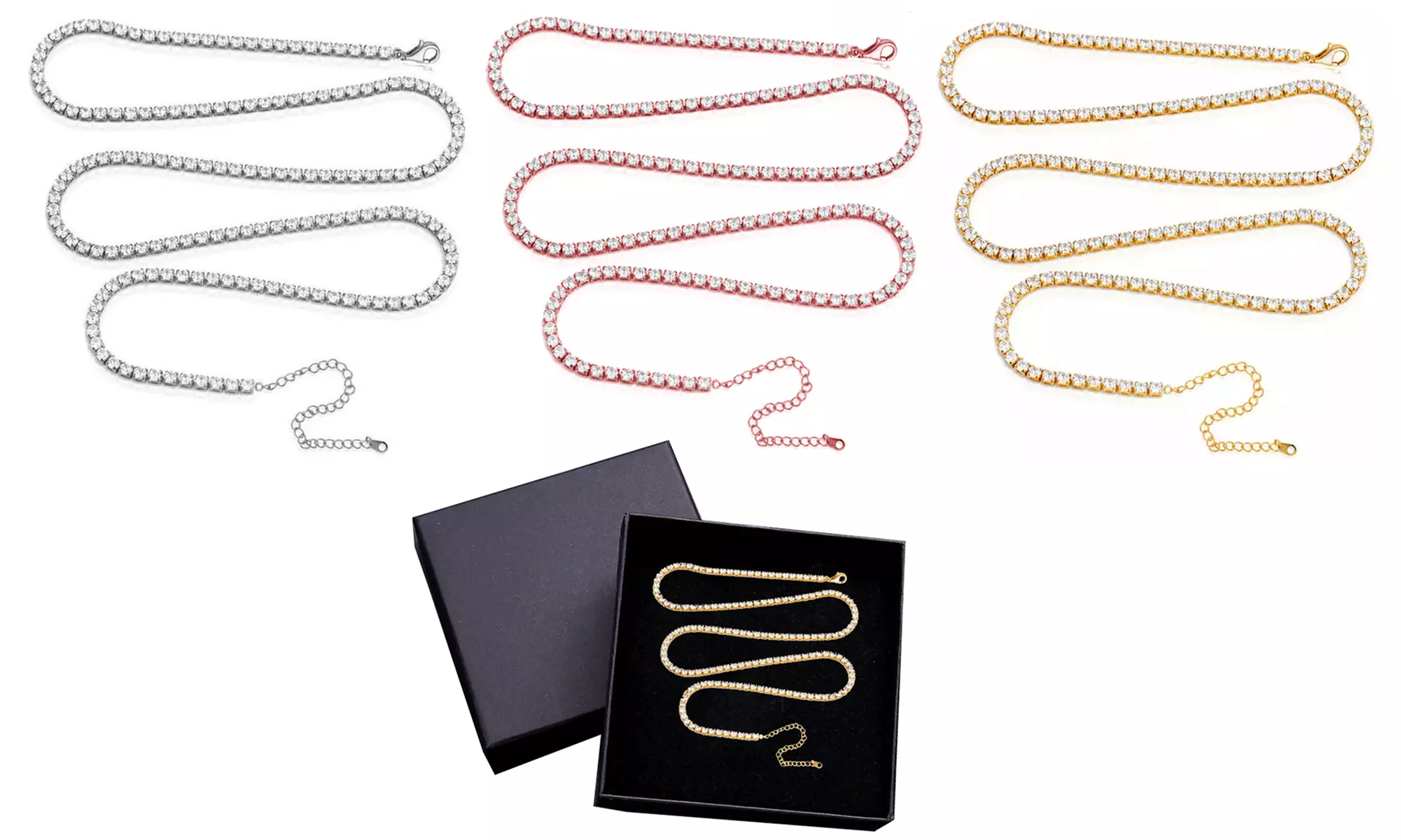 Collier orné de cristaux Swarovski®