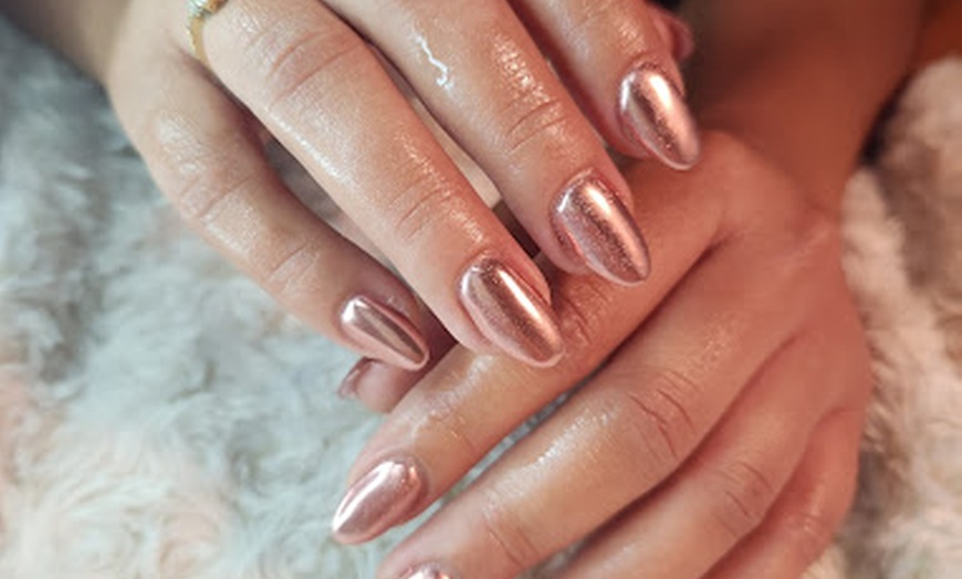Image 3: Classic Manicure, Classic Pedicure, Gel Manicure, or Mani-Pedi Combo