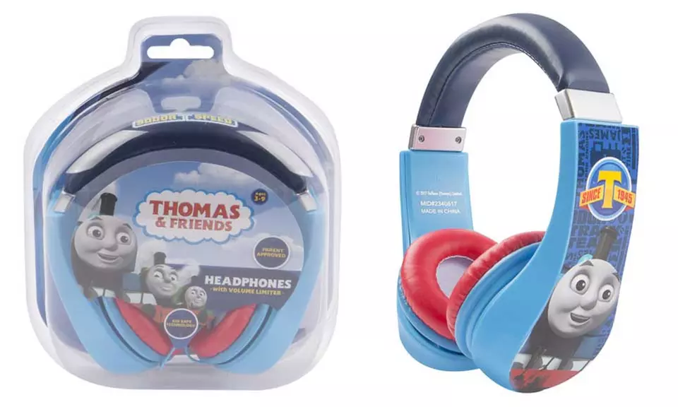Thomas and Friends 30385 Kid-Safe Wired Over-Ear Headphones - Primary Image